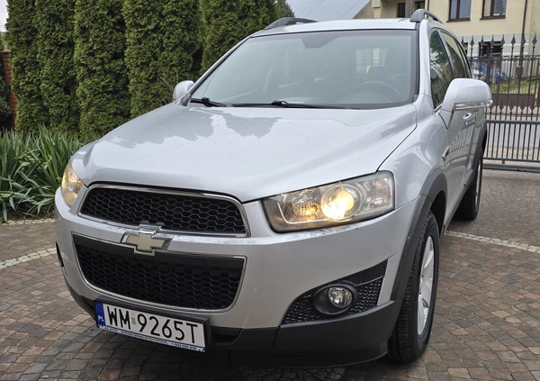 Chevrolet Captiva cena 28900 przebieg: 214000, rok produkcji 2011 z Siewierz małe 254